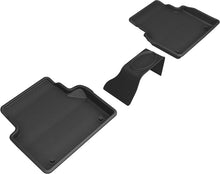 Cargar imagen en el visor de la galería, 3D MAXpider 19-23 Audi A6/A7 / 21-24 RS6/RS7 Kagu 2nd Row Floormats - Black