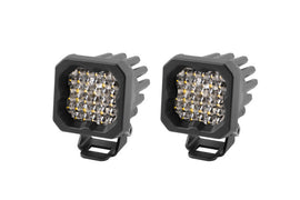 Diode Dynamics Stage Series C1 LED Pod Pro - White Flood Standard BBL (Pair)