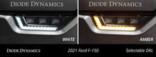 Cargar imagen en el visor de la galería, Diode Dynamics 21-23 Ford F-150 Elite Fog Lamps - Yellow
