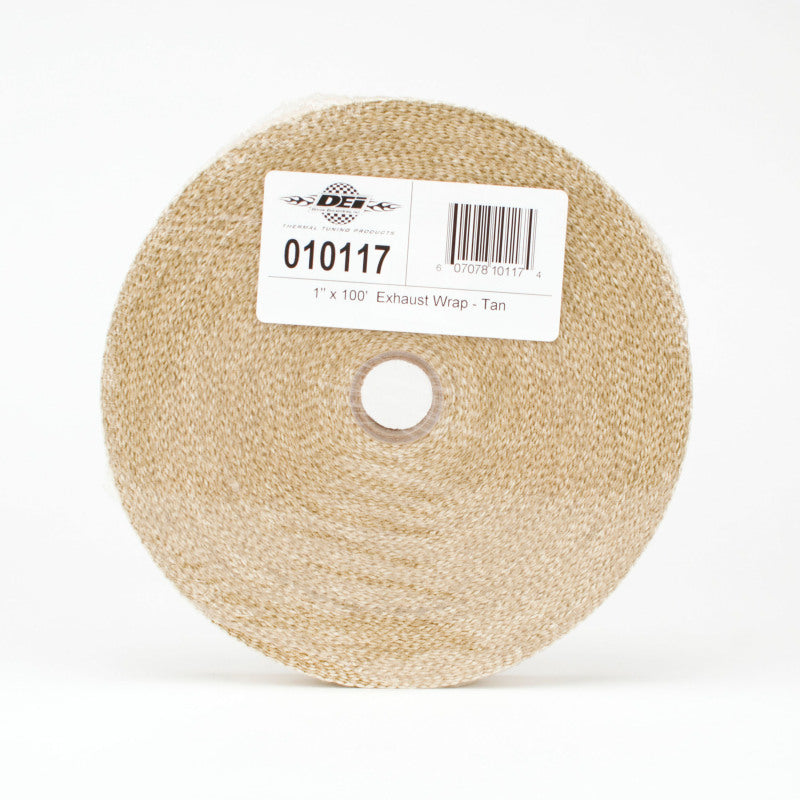 DEI Exhaust Wrap 1in x 100ft - Tan