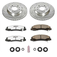 Cargar imagen en el visor de la galería, Power Stop 06-11 Buick Lucerne Front Z26 Street Warrior Brake Kit