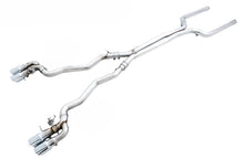 Cargar imagen en el visor de la galería, AWE Tuning 18-19 BMW M5 (F90) 4.4T AWD SwitchPath Cat-back Exhaust - Chrome Silver Tips