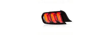 Cargar imagen en el visor de la galería, Raxiom 15-23 Ford Mustang Euro Style LED Tail Lights- Gloss Black Housing- Red Lens