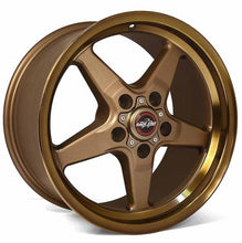 Cargar imagen en el visor de la galería, Race Star 92 Drag Star Bracket Racer 15x8 5x4.75bc 5.25bs Bronze Wheel