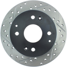 Cargar imagen en el visor de la galería, StopTech Slotted &amp; Drilled Sport Brake Rotor