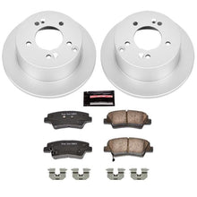 Cargar imagen en el visor de la galería, Power Stop 08-10 Hyundai Sonata Rear Z17 Evolution Geomet Coated Brake Kit