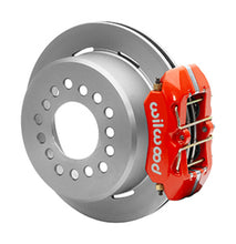 Cargar imagen en el visor de la galería, Wilwood Small Ford 11 in. Forged Dynapro Low-Profile Rear Parking Brake Kit (Red Calipers)