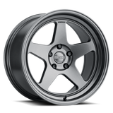 Kansei K12GM KNP 15x7in / 4x114.3 BP / 25mm Offset / 73.1mm Bore - Gloss Gunmetal