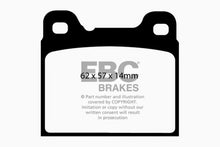 Cargar imagen en el visor de la galería, EBC 91-93 Volvo 740 2.3 (ABS) (Girling) Redstuff Rear Brake Pads