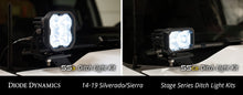 Cargar imagen en el visor de la galería, Diode Dynamics 14-19 Silverado/Sierra SSC2 LED Ditch Light Kit - Sport Yellow Combo