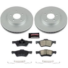Cargar imagen en el visor de la galería, Power Stop 08-10 Ford Escape Front Z17 Evolution Geomet Coated Brake Kit