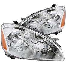 Cargar imagen en el visor de la galería, ANZO 2002-2004 Nissan Altima Crystal Headlights Chrome