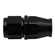 Cargar imagen en el visor de la galería, DeatschWerks 10AN Female Swivel Straight Hose End PTFE (Incl 1 Olive Insert) - Anodized Matte Black