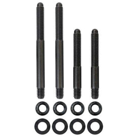 Moroso 2PC 5/16in-24 x 2.5in & 2 PC 5/16in-24 X 3.5in Long 12-Point Nuts Carb Stud Kit w/Bracket