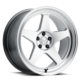 Kansei K12H KNP 15x7in / 4x114.3 BP / 25mm Offset / 73.1mm Bore - Hyper Silver