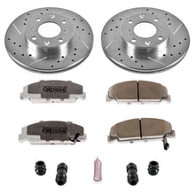 Load image into Gallery viewer, Power Stop 88-89 Honda CRX Front Z26 Street Warrior Brake Kit