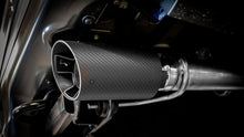 Cargar imagen en el visor de la galería, Borla 21-23 Ford Raptor 3in Tail Pipe Kit 4.5in Tip - Carbon Fiber Black Anodized