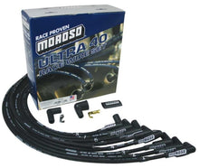 Cargar imagen en el visor de la galería, Moroso Chevrolet Big Block Ignition Wire Set - Ultra 40 - Unsleeved - HEI - Crab Cap - Black