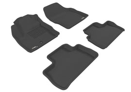 3D MAXpider 07-14 Land Rover LR2 Kagu Black Full Set