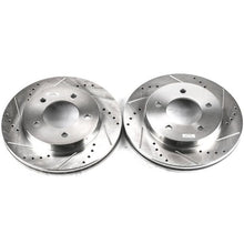 Load image into Gallery viewer, Power Stop 97-03 Ford F-150 Front Evolution Drilled &amp; Slotted Rotors - Pair