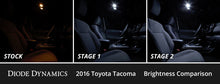 Cargar imagen en el visor de la galería, Diode Dynamics 16-23 Toyota Tacoma Interior LED Kit Cool White Stage 1
