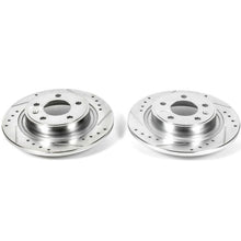 Cargar imagen en el visor de la galería, Power Stop 16-19 Buick Cascada Rear Evolution Drilled &amp; Slotted Rotors - Pair