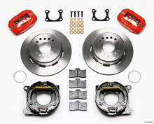 Cargar imagen en el visor de la galería, Wilwood Forged Dynalite P/S Park Brake Kit Red Big Ford 2.36in Offset