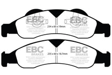 Cargar imagen en el visor de la galería, EBC 07-09 Ford Expedition 5.4 2WD Ultimax2 Front Brake Pads