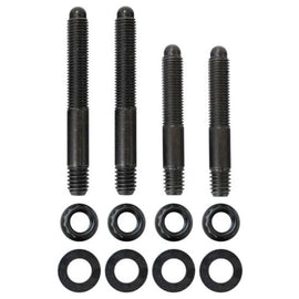 Moroso 2PC 5/16in-24 x 2.0in & 2 PC 5/16in-24 X 2.5in Long 12-Point Nuts Carb Stud Kit w/Bracket