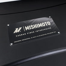Cargar imagen en el visor de la galería, Mishimoto Universal Carbon Fiber Intercooler - Matte Tanks - 600mm Black Core - C-Flow - DG V-Band