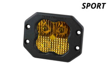 Cargar imagen en el visor de la galería, Diode Dynamics SS3 LED Pod Sport - Yellow Combo Flush (Single)