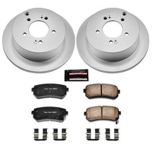 Cargar imagen en el visor de la galería, Power Stop 10-15 Hyundai Tucson Rear Z17 Evolution Geomet Coated Brake Kit