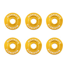 Cargar imagen en el visor de la galería, Mishimoto Large Fender Washer Kit (6pcs) - Gold