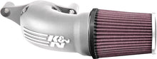 Cargar imagen en el visor de la galería, K&amp;N 17-18 Harley Davidson Touring Models Performance Air Intake System Silver