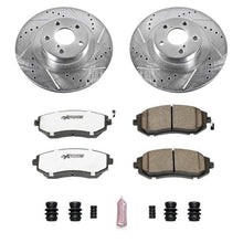 Cargar imagen en el visor de la galería, Power Stop 05-06 Saab 9-2X Front Z26 Street Warrior Brake Kit