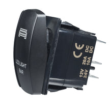 Cargar imagen en el visor de la galería, Oracle LED Light Bar Deluxe Rocker Switch - Black