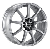 Enkei EDR9 18x7.5 5x100/114.3 45mm Offset 72.6 Bore Dia Silver Wheel