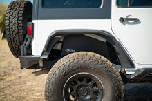 Cargar imagen en el visor de la galería, DV8 Offroad 07-18 Jeep Wrangler JK Rear Inner Fender - Satin Black