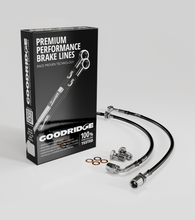 Cargar imagen en el visor de la galería, Goodridge 89-98 Nissan 240SX Stainless Steel Front Brake Lines