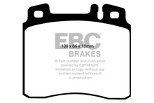 Cargar imagen en el visor de la galería, EBC 98-99 Mercedes-Benz CL500 5.0 Greenstuff Front Brake Pads