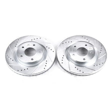 Cargar imagen en el visor de la galería, Power Stop 11-17 Nissan Juke Front Evolution Drilled &amp; Slotted Rotors - Pair