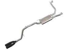 Cargar imagen en el visor de la galería, aFe Vulcan Series 3in Stainless Steel Cat-Back Exhaust w/ Black Tip Nissan Armada 25-26 V6-3.5L (tt)