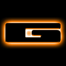 Load image into Gallery viewer, ORACLE Lighting Universal Illuminated LED Letter Badges - Matte Blk Surface Finish - G