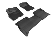 Cargar imagen en el visor de la galería, 3D MAXpider 09-15 Nissan Titan Crew Cab Kagu Black Full Set (w/ STORAGE BOX)