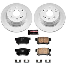 Load image into Gallery viewer, Power Stop 02-04 Honda CR-V Rear Z17 Evolution Geomet Coated Brake Kit