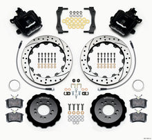 Cargar imagen en el visor de la galería, Wilwood Combination Parking Brake Rear Kit 12.88in Drilled 2013-Up Ford Focus ST w/ Lines