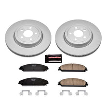 Cargar imagen en el visor de la galería, Power Stop 05-19 Chrysler 300 Front Z17 Evolution Geomet Coated Brake Kit