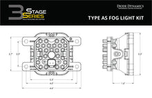 Cargar imagen en el visor de la galería, Diode Dynamics SS3 Max Type AS Kit ABL - Yellow SAE Fog