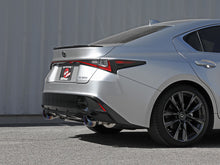 Cargar imagen en el visor de la galería, aFe Lexus IS350 14-22 V6-3.5L Takeda Axle-Back Exhaust System- Blue Tip