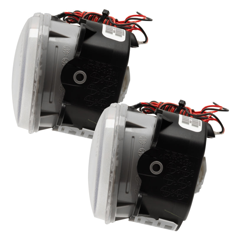 Oracle Lighting 10-15 Jeep Wrangler JK Pre-Assembled LED Halo Fog Lights -UV/Purple